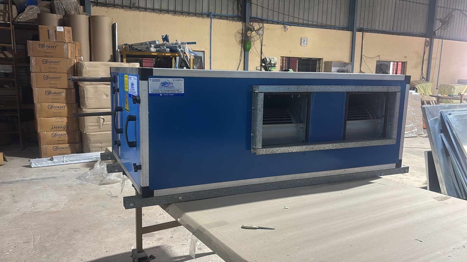 Celling suspended units